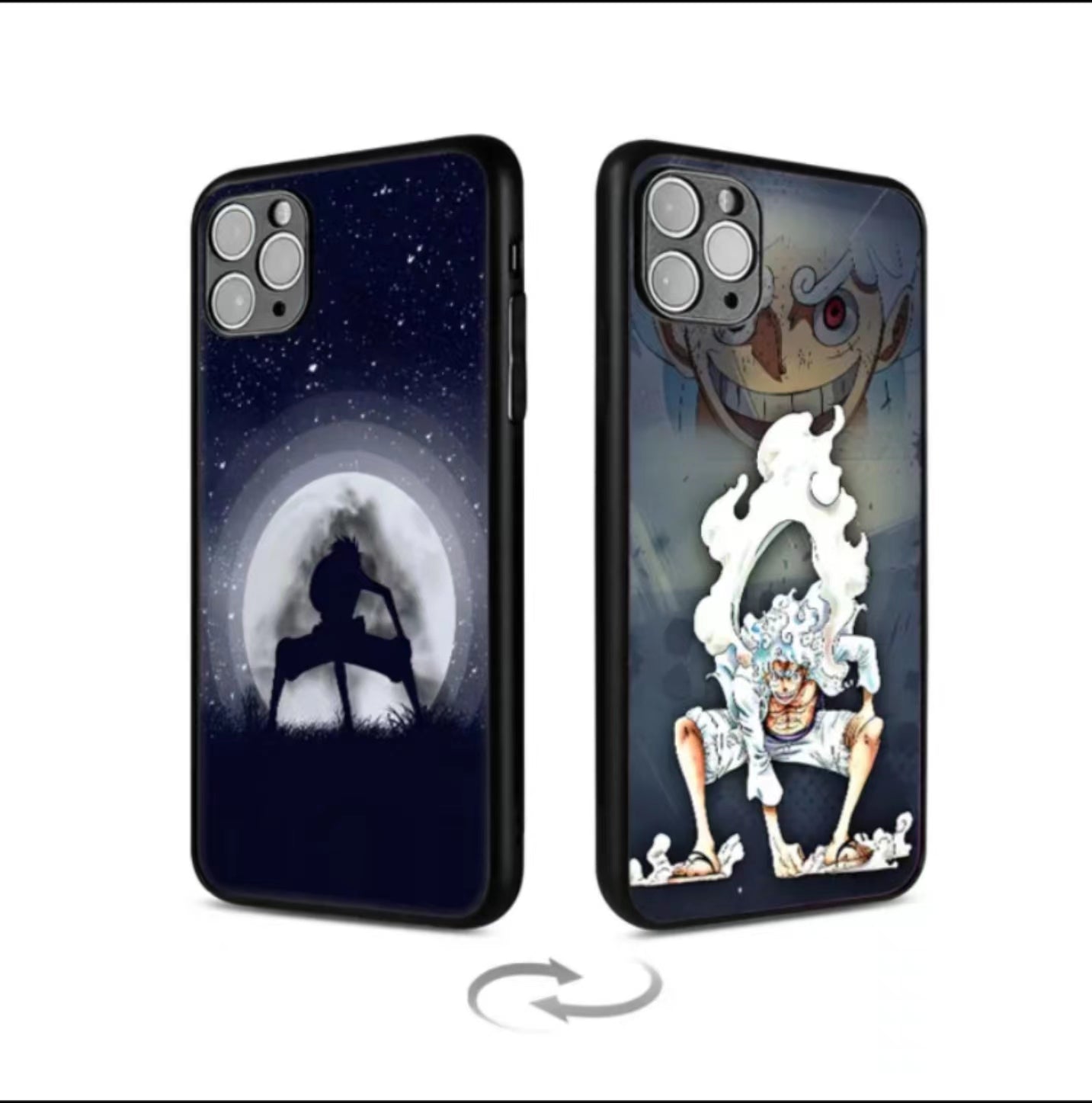 3D One Piece Gear 5 dark environment change with the posture iPhone case