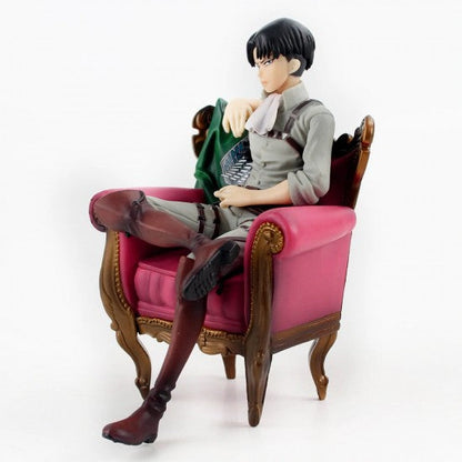 Attack on Titan - Levi Ackerman Sitting on Sofa Figure