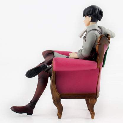 Attack on Titan - Levi Ackerman Sitting on Sofa Figure