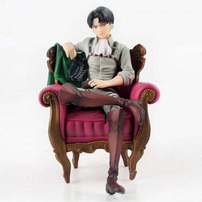 Attack on Titan - Levi Ackerman Sitting on Sofa Figure