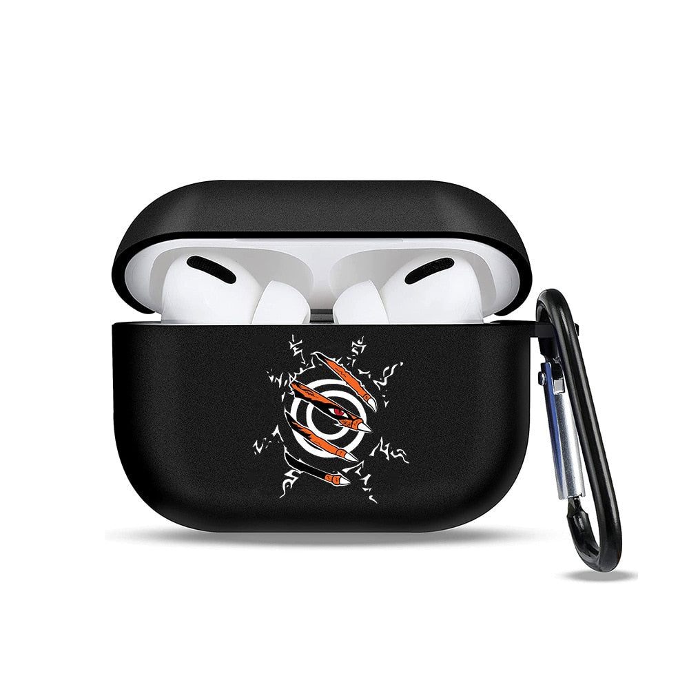 Naruto AirPods Case - Akatsuki Itachi Design