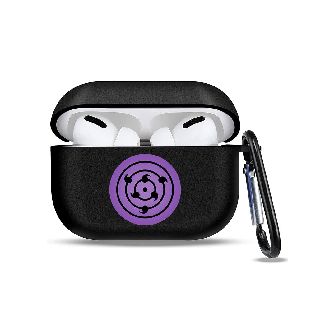 Naruto AirPods Case - Akatsuki Itachi Design